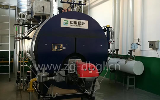 大連客戶燃氣蒸汽鍋爐案例